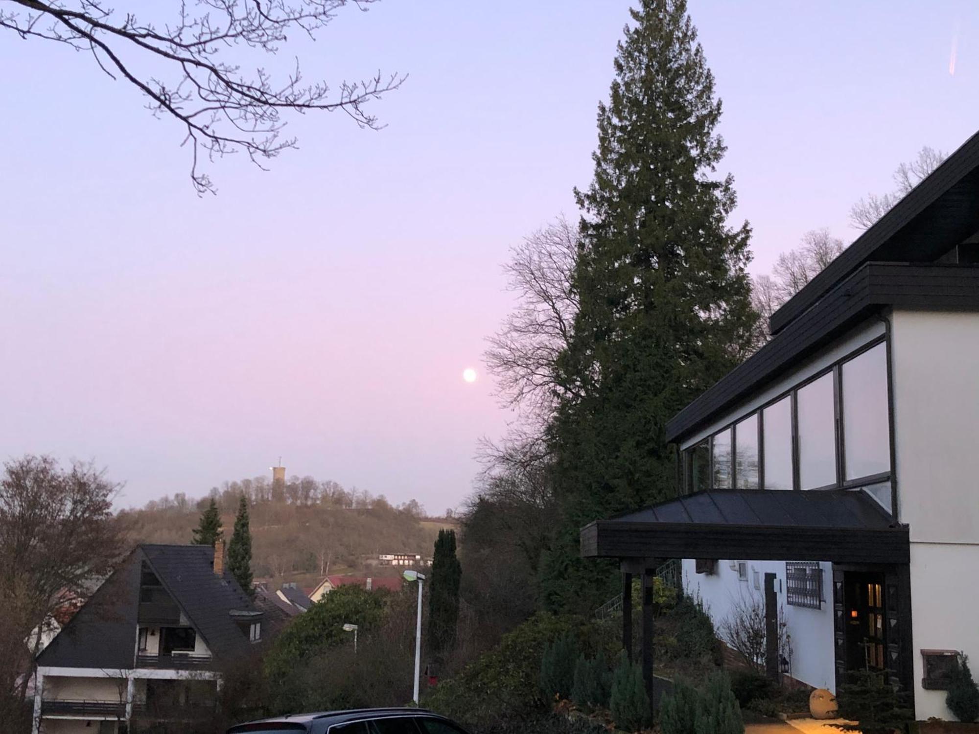 Hotel Haus am Wald Eltmann Exterior foto